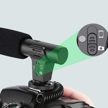 KATTO obnovljeno 3,5 mm, mikrofon za видеоинтервью za mobilni telefon/slr fotoaparata