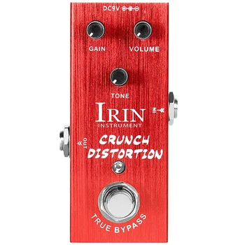 Električna gitara IRIN British Distortion Effector Chorus Profesionalni одноблочный эффектор Mat crvena