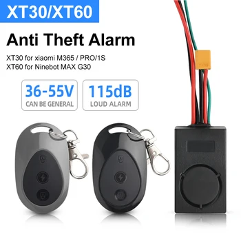 Električni Skuter Alarm protiv krađe 36 v-55 Protuprovalni Alarmni sustav 115 db Daljinski Upravljač za Xiaomi M365/PRO/1S Ninebot MAX G30