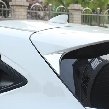 Automobil FOAL GORI, Kromirana zaštitna maska na spojler stražnjeg bočnog stakla, volumetrijske naljepnica za Honda HR-V Vezel HRV 2015 2016