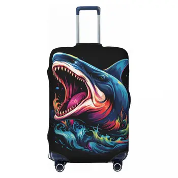 Torbica za kofer s velikim ustima Dupina, zaštita za putovanja sa океанскими životinjama, Korisne pribor za prtljagu na Odmoru