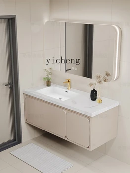 XC Light Luksuzna kombinacija middleware umivaonik za pranje lica i ruku, Jednodijelni sudoper, izrađen po mjeri od punog drveta