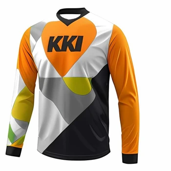 VITA Muška Ženska Majica za planinskog biciklizma dugi rukav MTB Downhill Enduro Motocross Bike Shirts Odjeća Brzo Prozračna Košulja