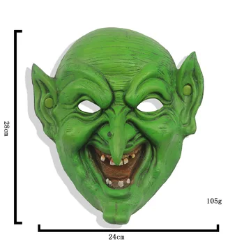 Ailin Halloween Uskrs Karneval Realno maska vještice s dugim licem