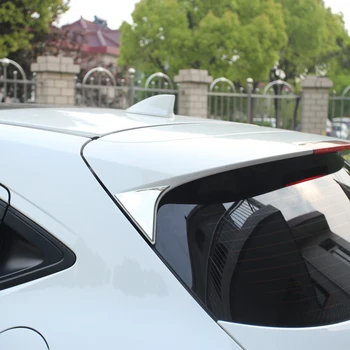 Automobil FOAL GORI, Kromirana zaštitna maska na spojler stražnjeg bočnog stakla, volumetrijske naljepnica za Honda HR-V Vezel HRV 2015 2016