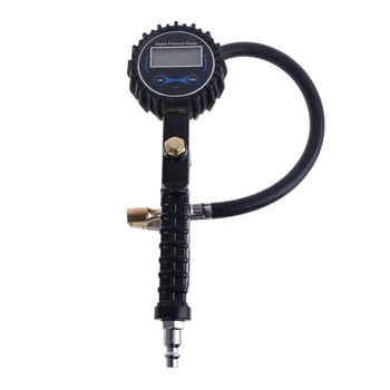 Digitalni pumpa za pumpanje guma 0-200 s манометром za teške uvjete rada Direktna isporuka na baterije