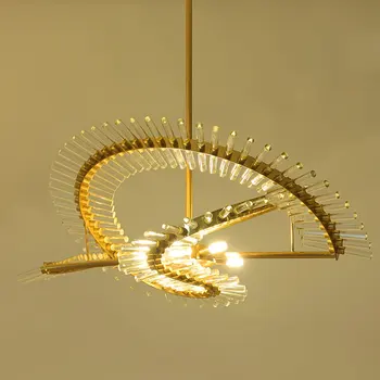 Moderna blagovaonica lamparas decoracion hogar moderno, pametni viseće svjetiljke, dekoracija salona, Lusteri za ručavanje, kristal