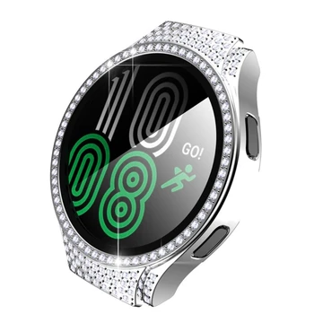 Prsten s dijamantom u okvir za Galaxy-Watch 4 u zaštitnom omotu 40/44 mm