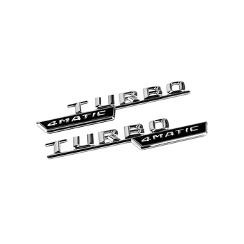 2 komada Krilo Karoserija 4MATIC TURBO Logotip Logotip Za Mercedes Benz AMG A C E S Class GT SLC SLK SLS A180 A200 E220 E250 Pribor