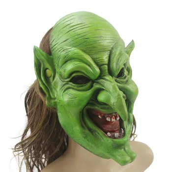 Ailin Halloween Uskrs Karneval Realno maska vještice s dugim licem