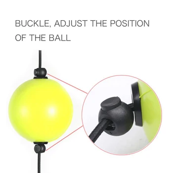 Boksački loptu za vježbanje Рефлекторной brzine, Vježba na reakciju ruku i očiju, fitness loptu sa dual sisanje čaša za udari šakom